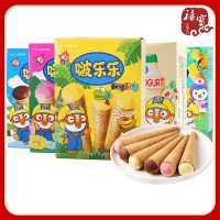 韓國啵樂樂什錦夾心餅干六一兒童節(jié)零食冰淇淋造型甜筒寶嚕嚕餅干